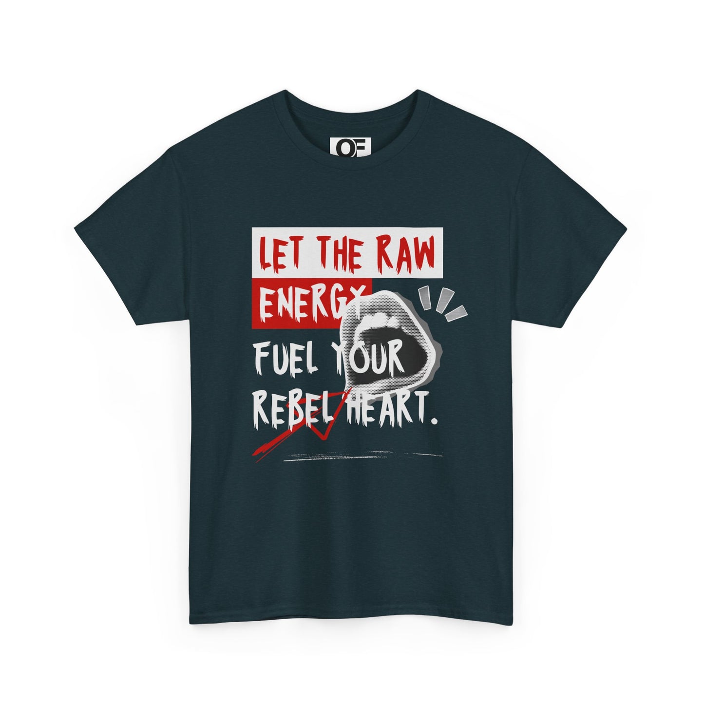 (Unisex) - Raw Energy Motivational T-Shirt