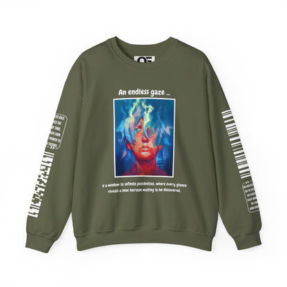 Quoted Endless Glare Sweatshirt - Unisex Sweashirt