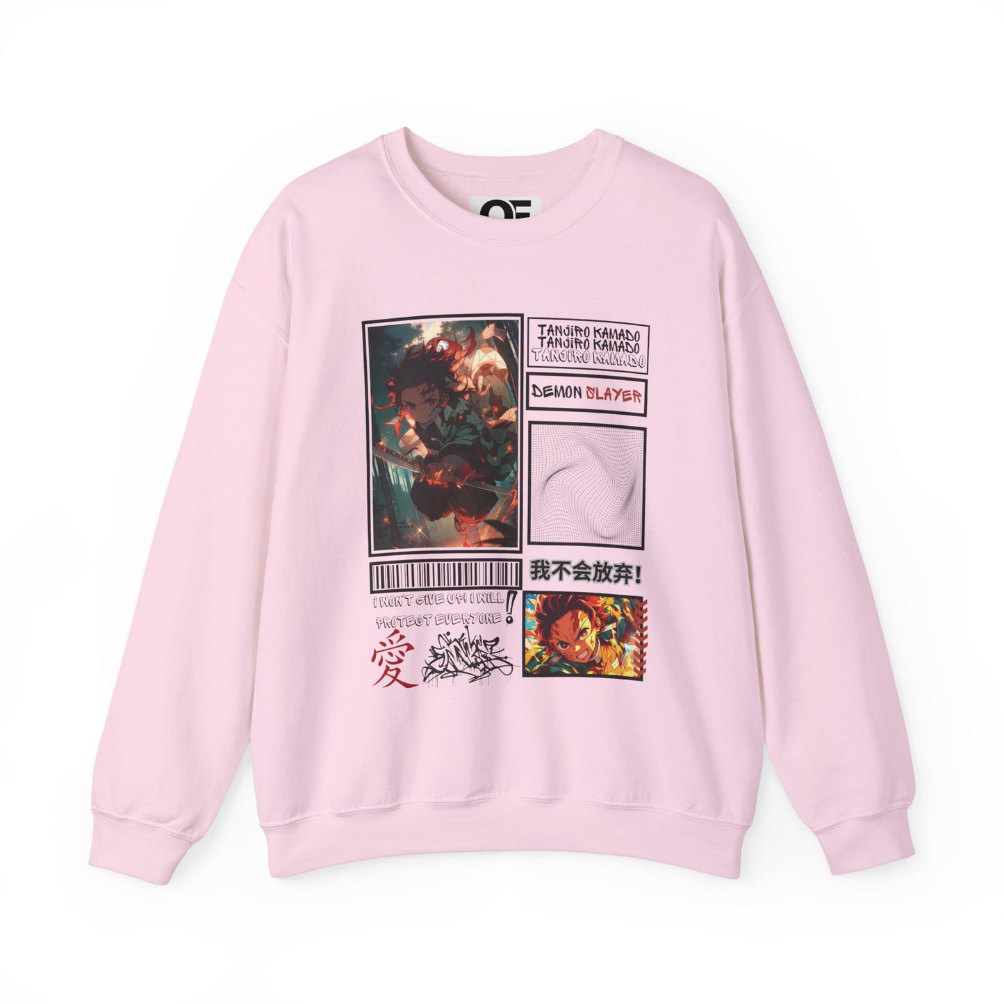 (Unisex) Tanjiro Kamado - Anime Crewneck Sweatshirt