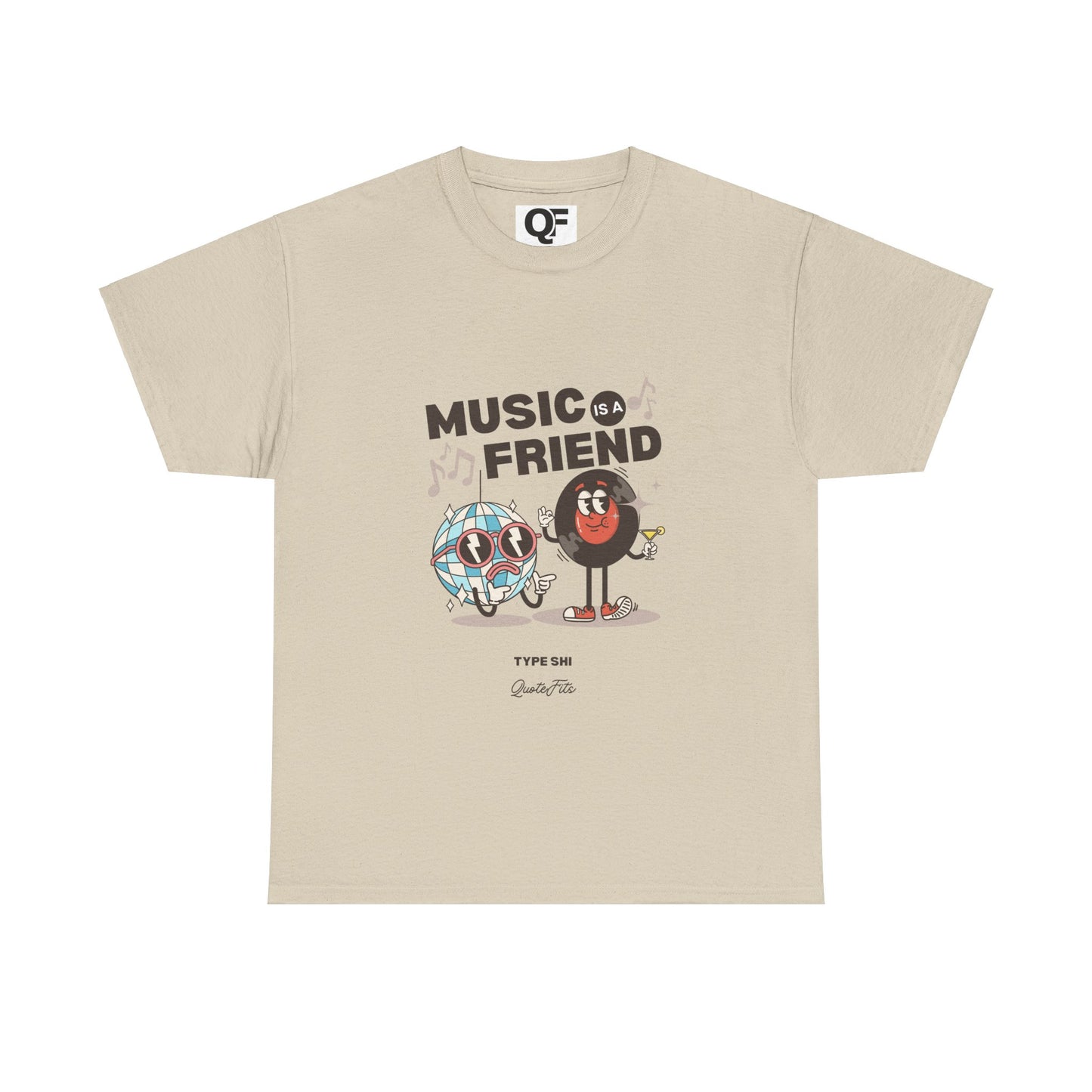 Music Is My Friend Unisex Tee