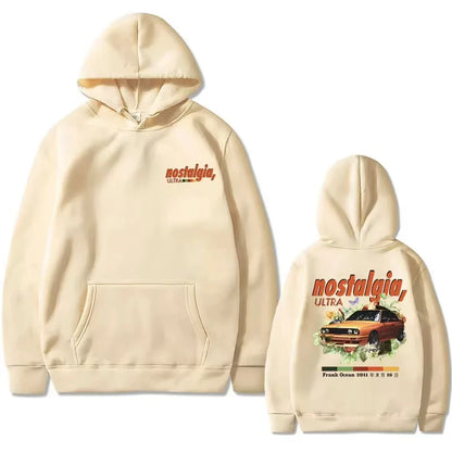 Oversized Hip Hop Vintage Pullover Hoodie